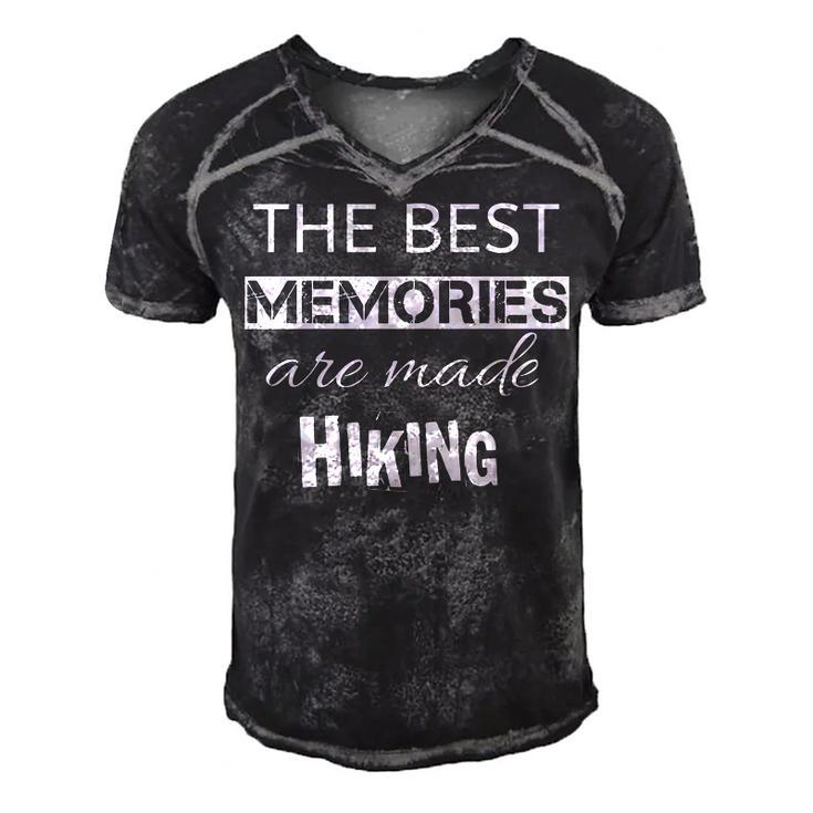 Funny Comping HikingQuote Adhd Hiking Cool Stoth Hiking   Men's Short Sleeve V-neck 3D Print Retro Tshirt