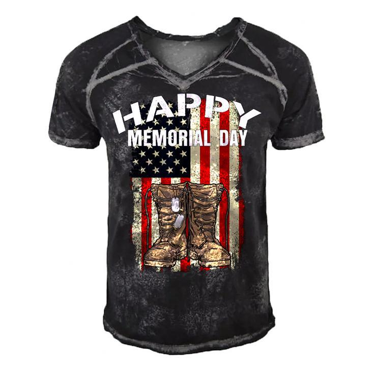 Happy Memorial Day Usa Flag American Patriotic Armed Forces Cool