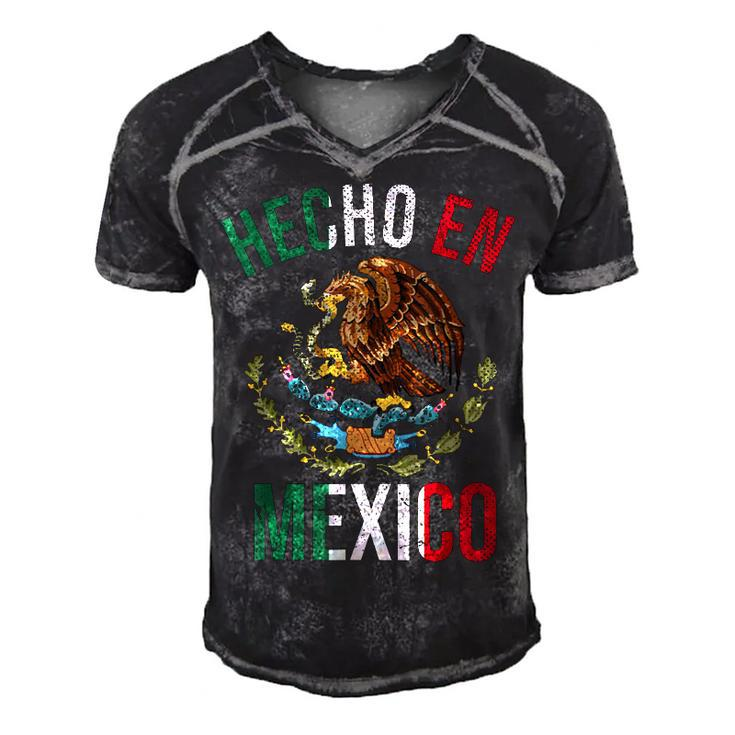 Mexico Eagle Hispanic Heritage Mexican Pride Mexico  Men's Short Sleeve V-neck 3D Print Retro Tshirt
