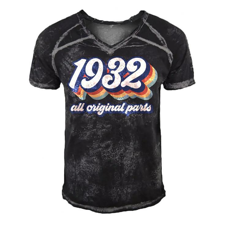 Sassy Since 1932 Fabulous 90Th Birthday Gifts Ideas For Her  V2 Men's Short Sleeve V-neck 3D Print Retro Tshirt