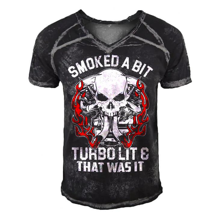 Turbo Lit - That Was It Men's Short Sleeve V-neck 3D Print Retro Tshirt