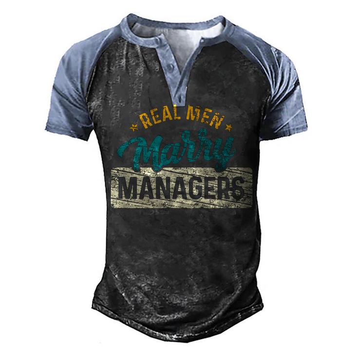 Men's Henley Shirt Raglan Sleeve 3D Print T-shirt