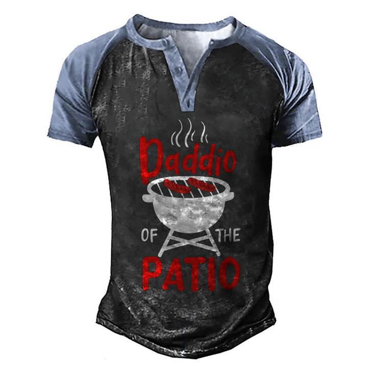 Fathers Day Dad Daddy Father Bbq Grilling Great Gift Graphic Design Printed Casual Daily Basic Men's Henley Shirt Raglan Sleeve 3D Print T-shirt