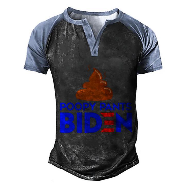 Funny Anti Biden Fjb Bareshelves Republican Biden Afghanistan Men's Henley Shirt Raglan Sleeve 3D Print T-shirt
