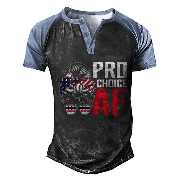 I Am Pro Choice Men's Henley Shirt Raglan Sleeve 3D Print T-shirt