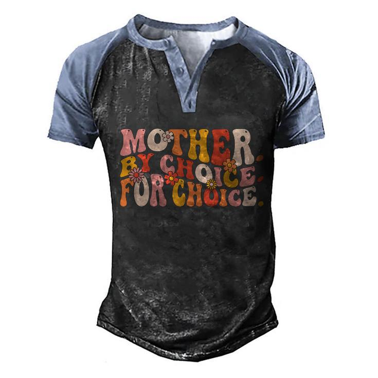 Mind Your Own Uterus V9 Men's Henley Shirt Raglan Sleeve 3D Print T-shirt