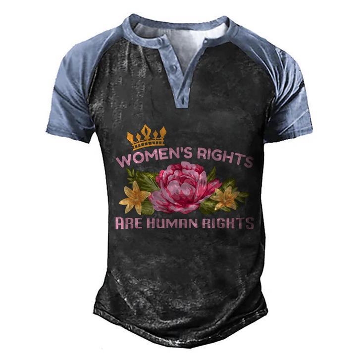 My Body My Choice V3 Men's Henley Shirt Raglan Sleeve 3D Print T-shirt