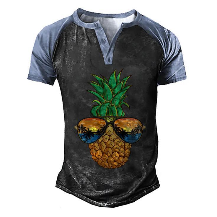 This Is My Hawaiian Gift Men's Henley Shirt Raglan Sleeve 3D Print T-shirt