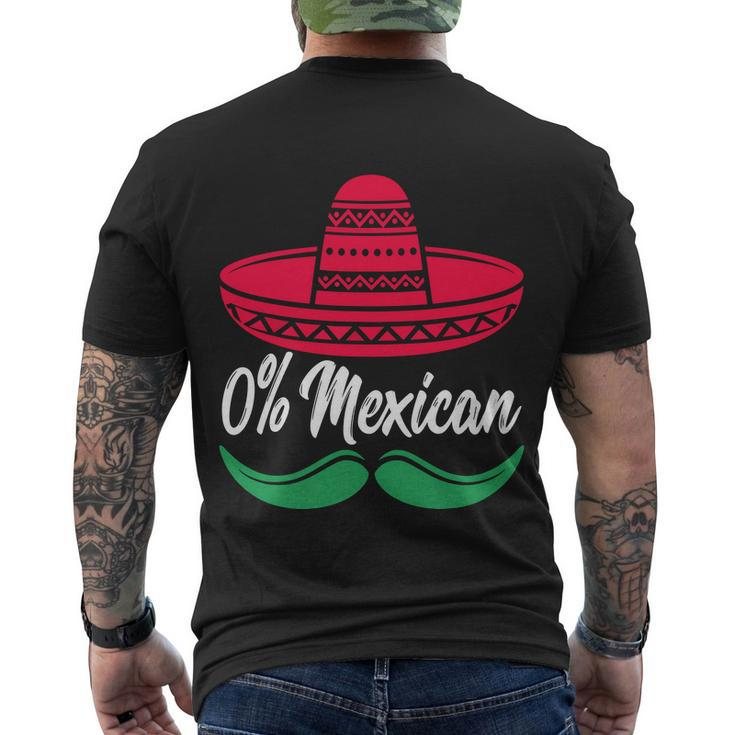 0 Mexican Cinco De Drinko Party Funny Cinco De Mayo Men's Crewneck Short Sleeve Back Print T-shirt