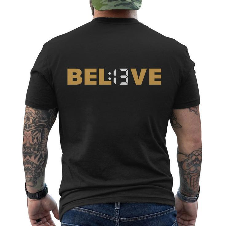 13 Seconds Chiefs Believe 13 Seconds Men's Crewneck Short Sleeve Back Print T-shirt