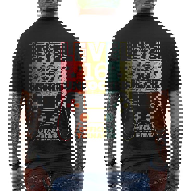 Level 16 Unlocked Official Teenager 16th Birthday Shirt Level 16 Unlocked Official Teenager 16th Birthday Shirt