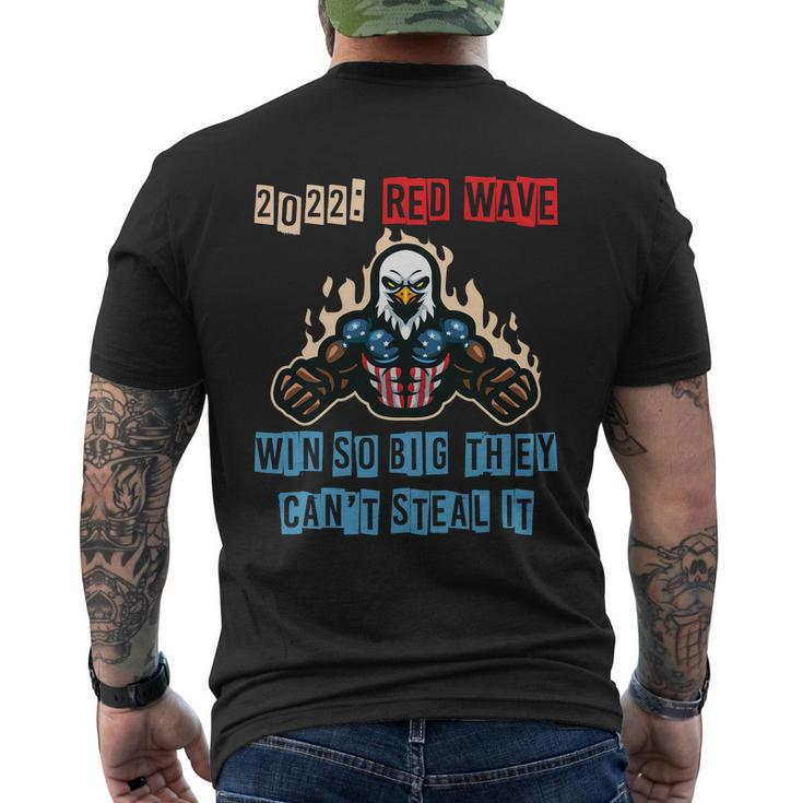 2022 Midterm Conservative Anti Biden Republican Party Men's Crewneck Short Sleeve Back Print T-shirt