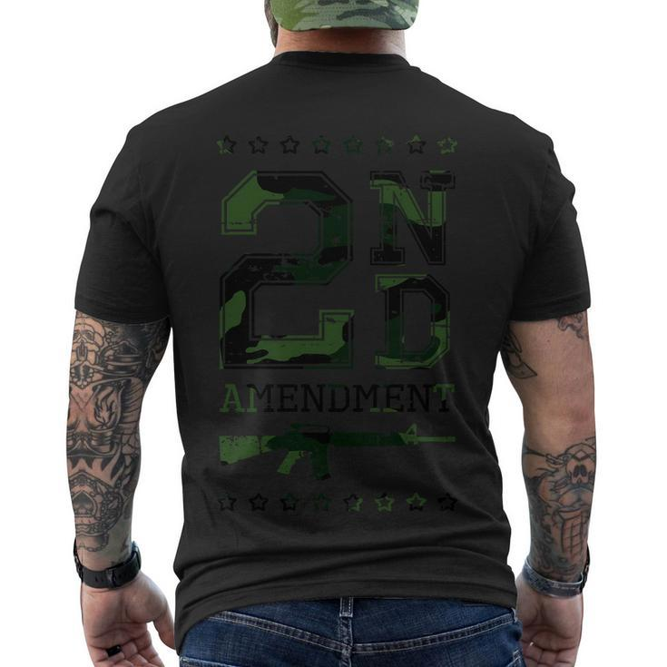 2Nd Amendment Tshirt V2 Men's Crewneck Short Sleeve Back Print T-shirt