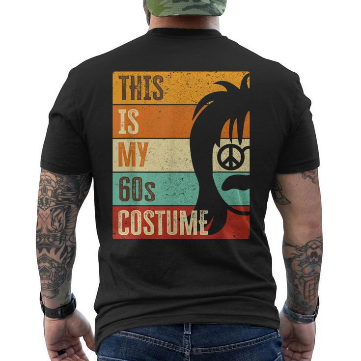 60S Outfit For This Is My 60S Costume 1960S Party Men's T-shirt Back Print