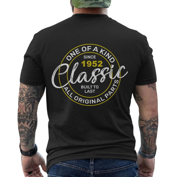 70Th Birthday One Of A Kind Classic  Men's Crewneck Short Sleeve Back Print T-shirt