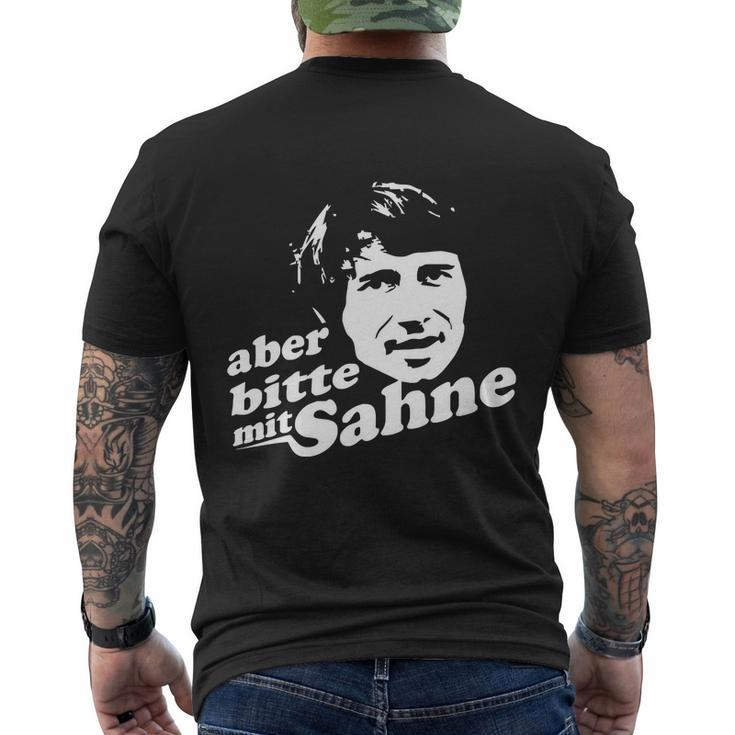 Aber Bitte Mit Sahne Udo Jürgens Men's Crewneck Short Sleeve Back Print T-shirt