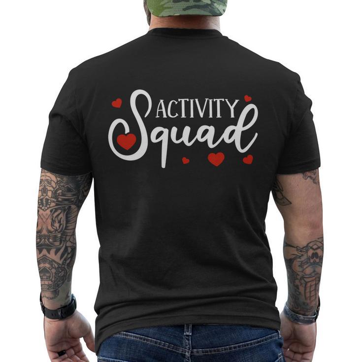 Activity Squad Activity Director Activity Assistant Gift V3 Men's Crewneck Short Sleeve Back Print T-shirt