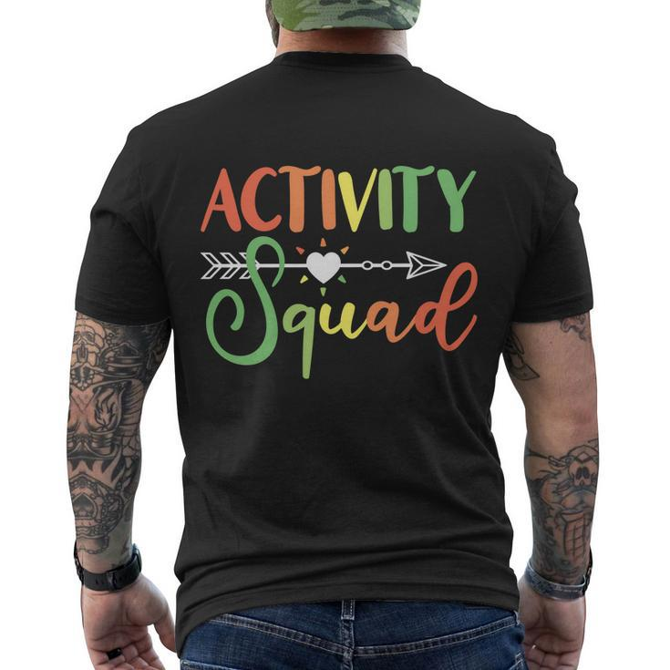 Activity Squad Activity Director Activity Assistant Great Gift Men's Crewneck Short Sleeve Back Print T-shirt