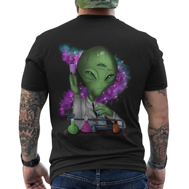 Alien Science Ufo Men's Crewneck Short Sleeve Back Print T-shirt