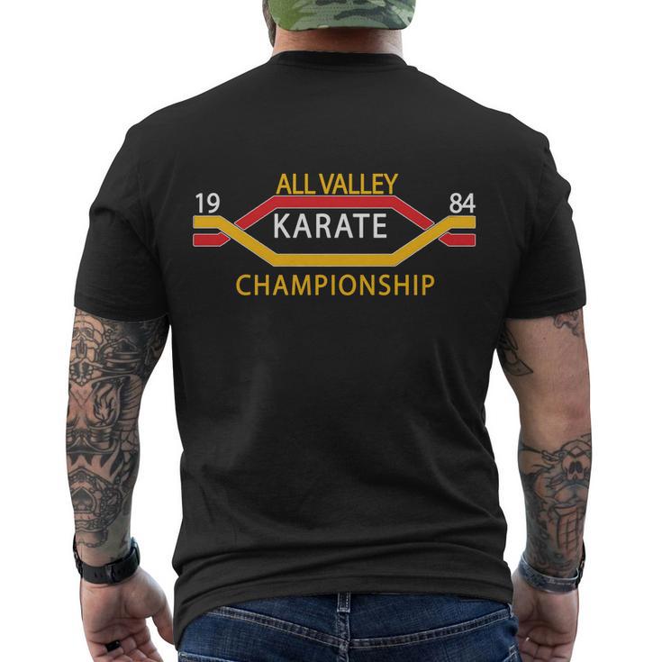 All Valley 1984 Karate Championship Men's Crewneck Short Sleeve Back Print T-shirt