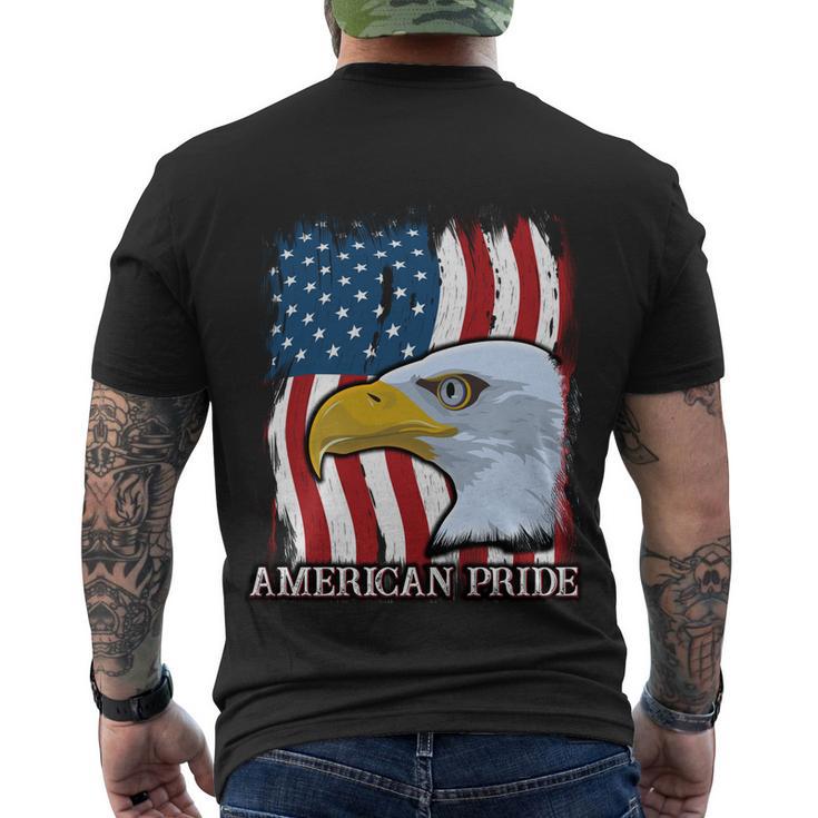 American Flag Eagle Mullet 4Th Of July Merica Pride Gift Men's Crewneck Short Sleeve Back Print T-shirt