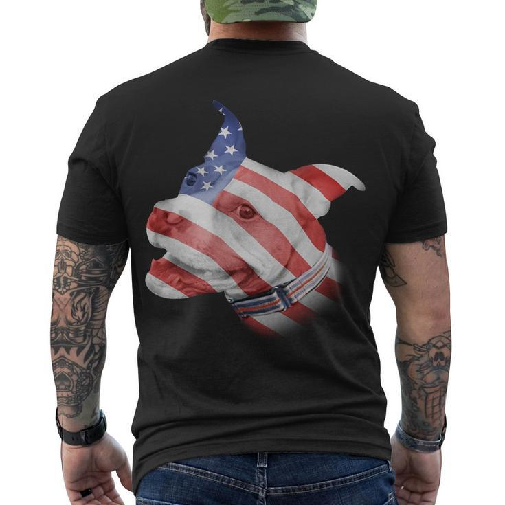 American Pitbull V2 Men's Crewneck Short Sleeve Back Print T-shirt