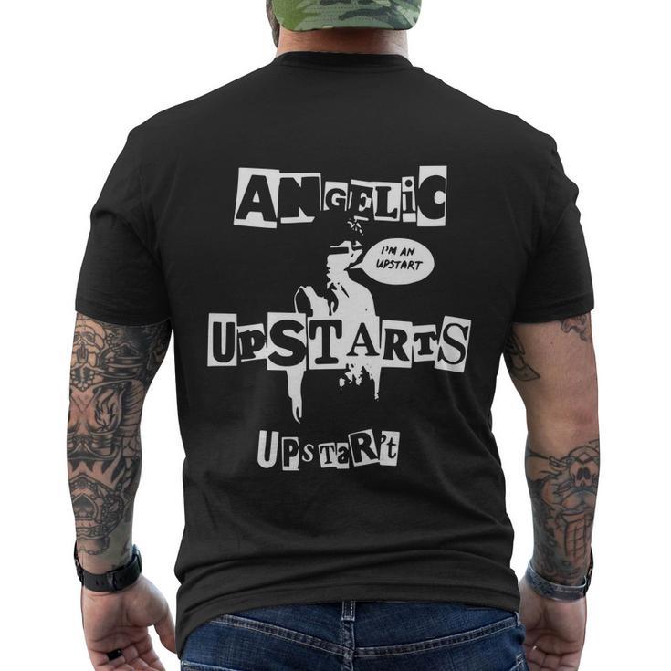 Angelic Upstarts Men's Crewneck Short Sleeve Back Print T-shirt