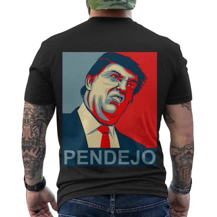 Anti Trump Pendejo Never Trump Not My President Tshirt Men's Crewneck Short Sleeve Back Print T-shirt