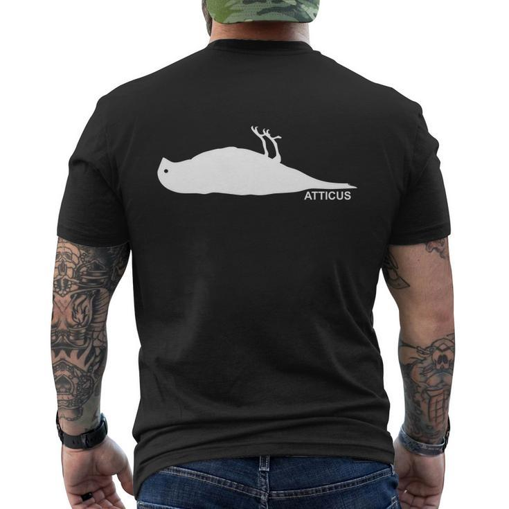 Atticus Crow Logo Men's Crewneck Short Sleeve Back Print T-shirt
