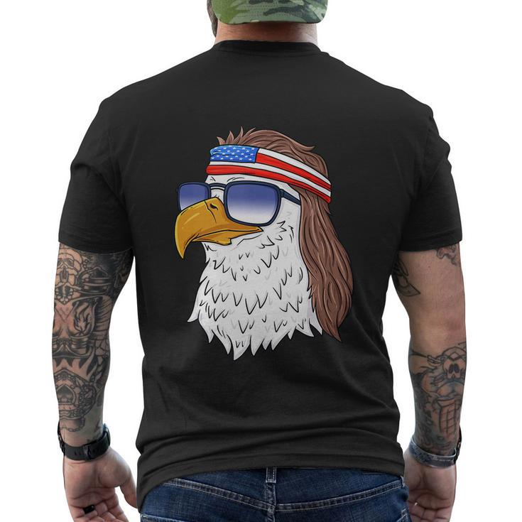 Bald Eagle Mullet 4Th Of July Funny V2 Men's Crewneck Short Sleeve Back Print T-shirt