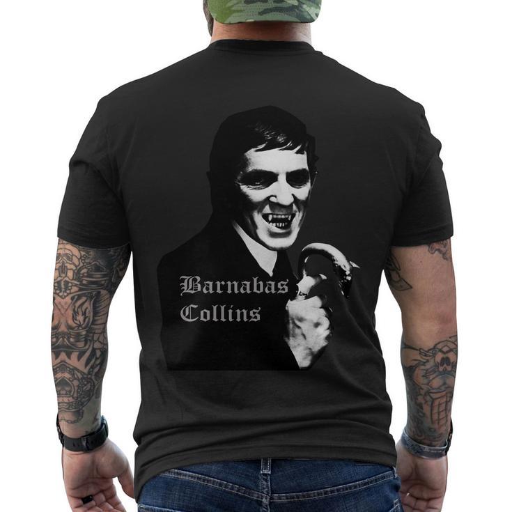 Barnabas Collins Dark Shadows Vintage Soap Tshirt Men's Crewneck Short Sleeve Back Print T-shirt