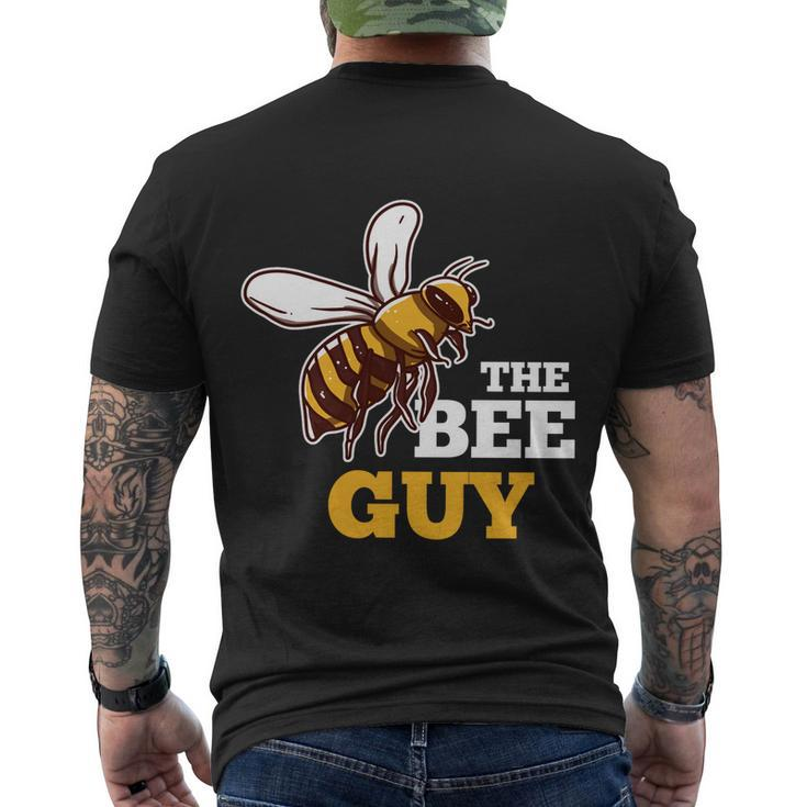 Bee Guy Insect Animal Lover Beekeeper Men Gift Men's Crewneck Short Sleeve Back Print T-shirt