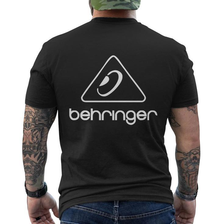 Behringer New Men's Crewneck Short Sleeve Back Print T-shirt