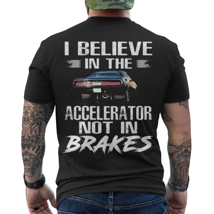 Believe In Men's Crewneck Short Sleeve Back Print T-shirt
