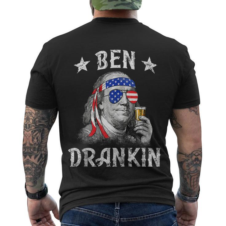 Ben Drankin Funny 4Th Of July V2 Men's Crewneck Short Sleeve Back Print T-shirt