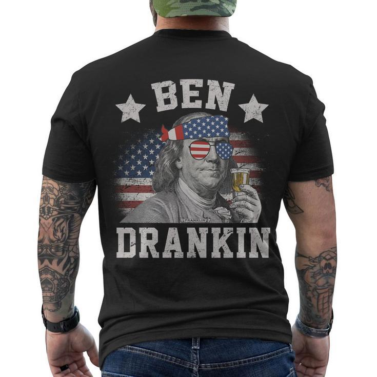 Ben Drankin Party Vintage Usa Men's Crewneck Short Sleeve Back Print T-shirt