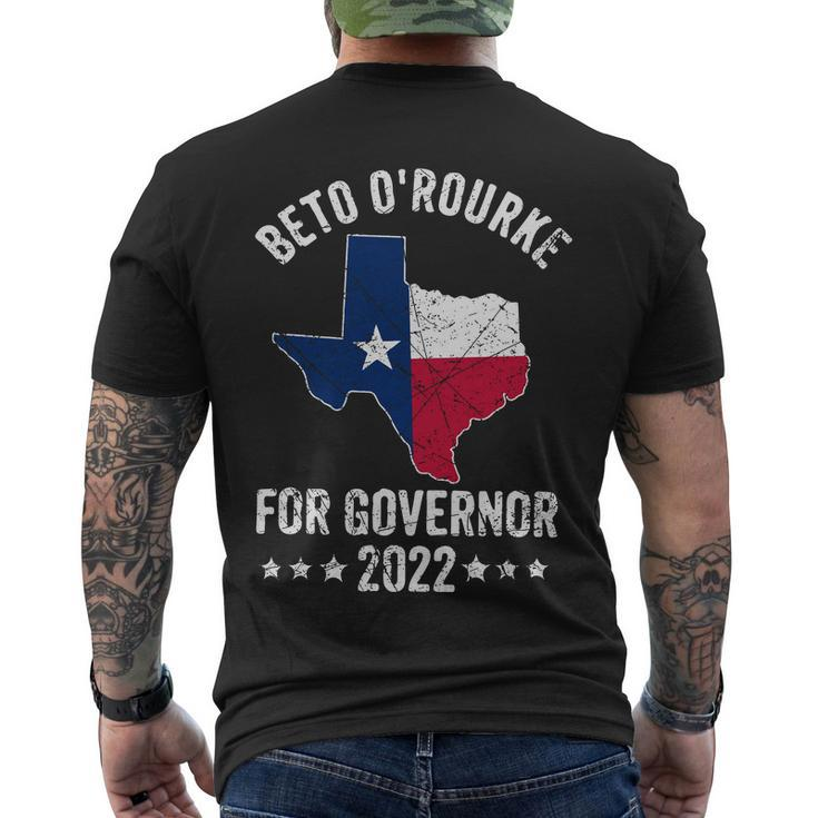 Beto Orourke Texas Governor Elections 2022 Beto For Texas Tshirt Men's Crewneck Short Sleeve Back Print T-shirt