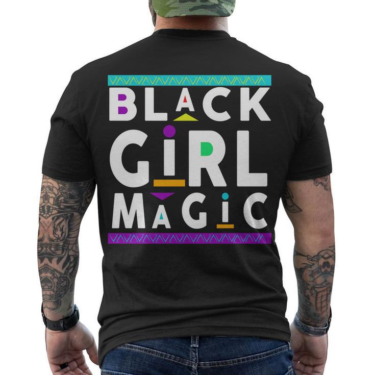 Black Girl Magic V2 Men's Crewneck Short Sleeve Back Print T-shirt