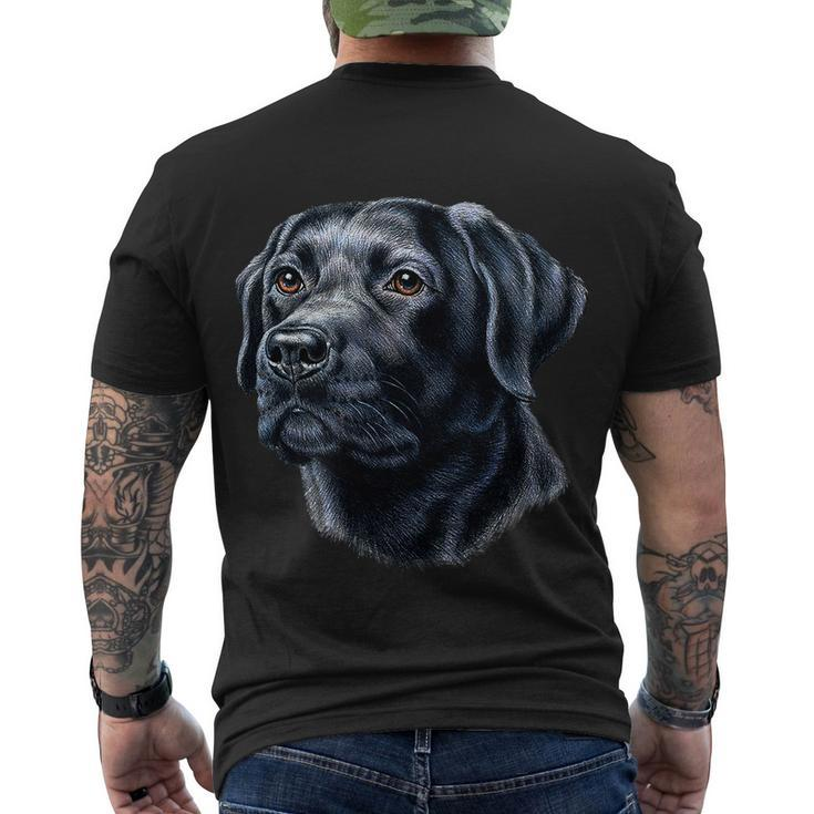 Black Lab V2 Men's Crewneck Short Sleeve Back Print T-shirt