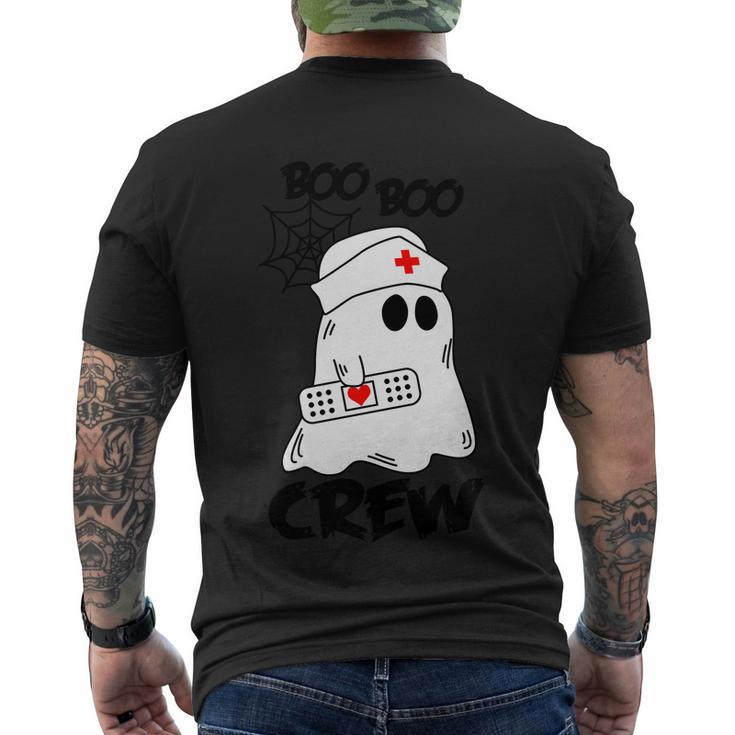 Boo Boo Crew Halloween Quote V4 Men's Crewneck Short Sleeve Back Print T-shirt