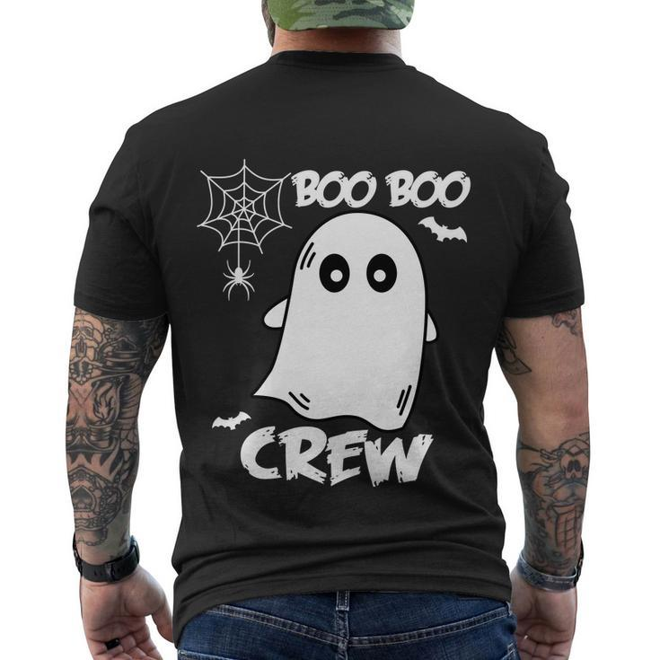 Boo Boo Crew Halloween Quote V5 Men's Crewneck Short Sleeve Back Print T-shirt