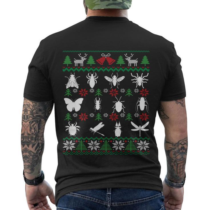 Bug Collector Gift Entomology Insect Collecting Christmas Funny Gift Men's Crewneck Short Sleeve Back Print T-shirt