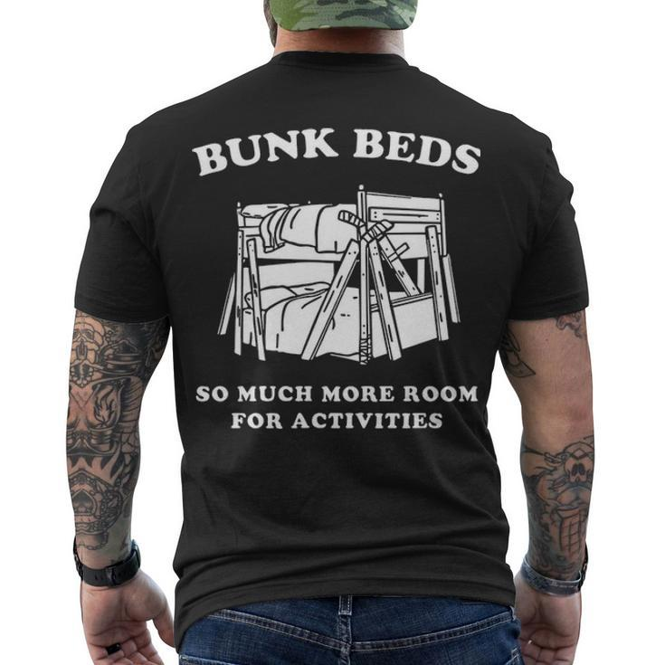 Bunk Beds Men's Crewneck Short Sleeve Back Print T-shirt