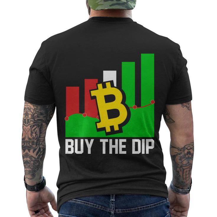 Buy The Dip Blockchain Bitcoin S V G Shirt Men's Crewneck Short Sleeve Back Print T-shirt