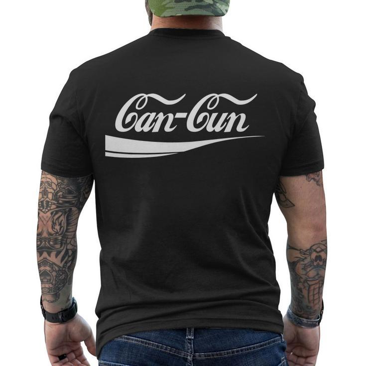Cancun Classic Logo Tshirt Men's Crewneck Short Sleeve Back Print T-shirt