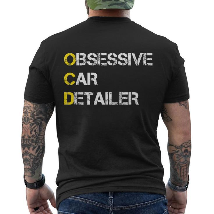 Car Detailing Car Wash Car Detailer Polisher V2 Men's T-shirt Back Print