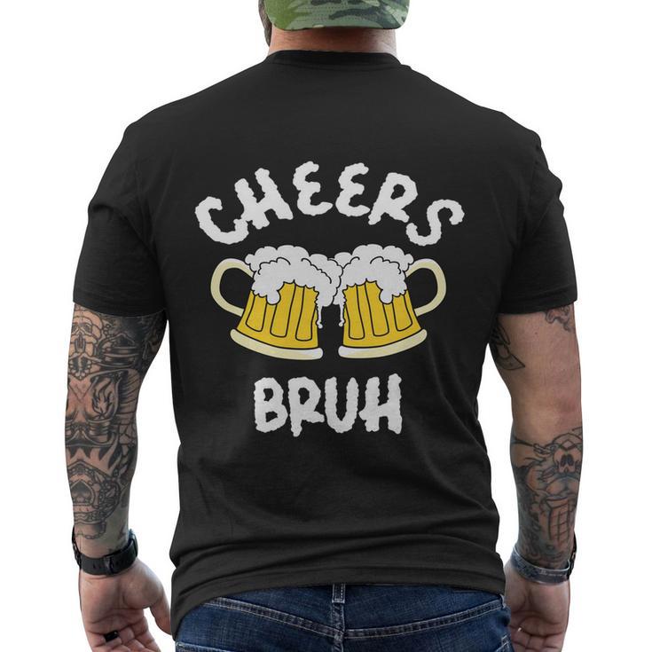 Cheers Day Drinking Beer Shirt Beer Drinker Thirty Snob Men's Crewneck Short Sleeve Back Print T-shirt