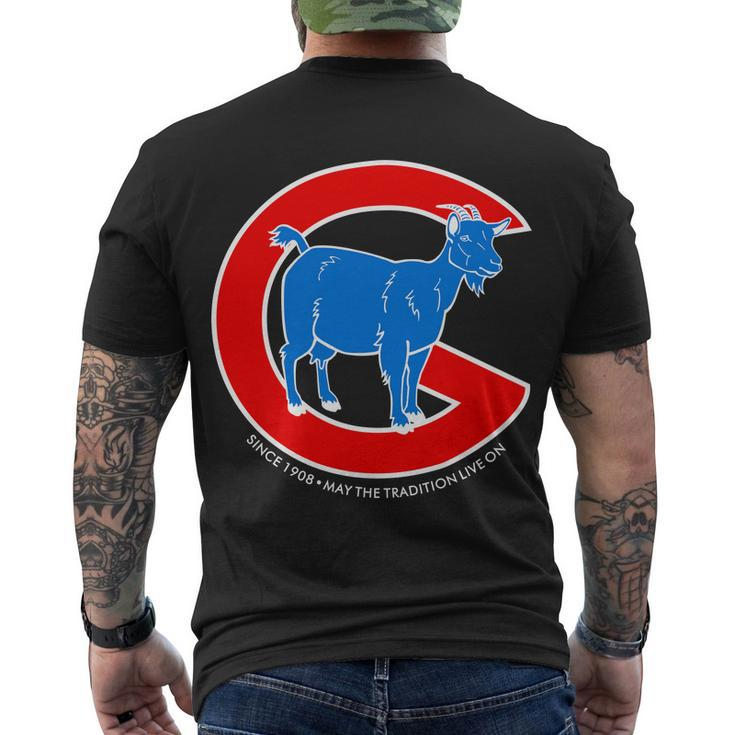 Chicago Billy Goat Since 1908 May The Tradition Live On V2 Men's Crewneck Short Sleeve Back Print T-shirt