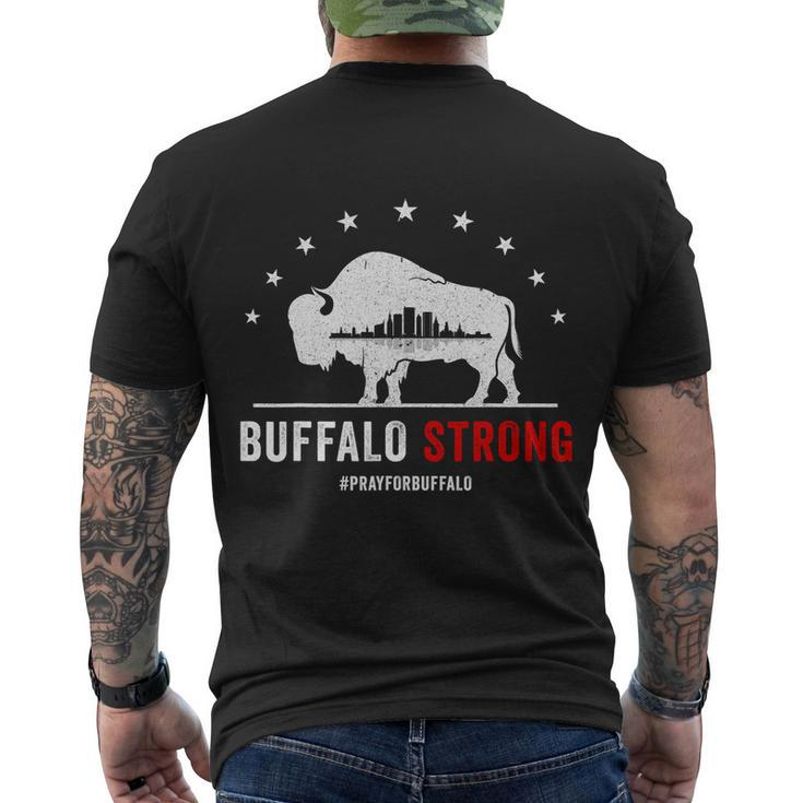 Choose Love Buffalo Strong Pray For Buffalo Tshirt Men's Crewneck Short Sleeve Back Print T-shirt