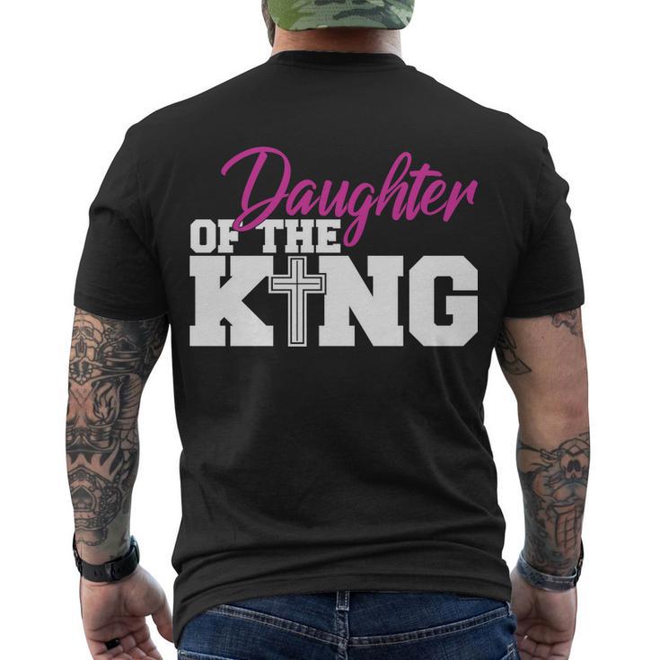 Christian Faith - Daughter Of The King Tshirt Men's Crewneck Short Sleeve Back Print T-shirt